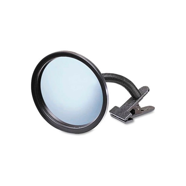 See All Portable Plexiglas Convex Mirror, Indoor, 7" Dia., 160 Degree Viewing Angle